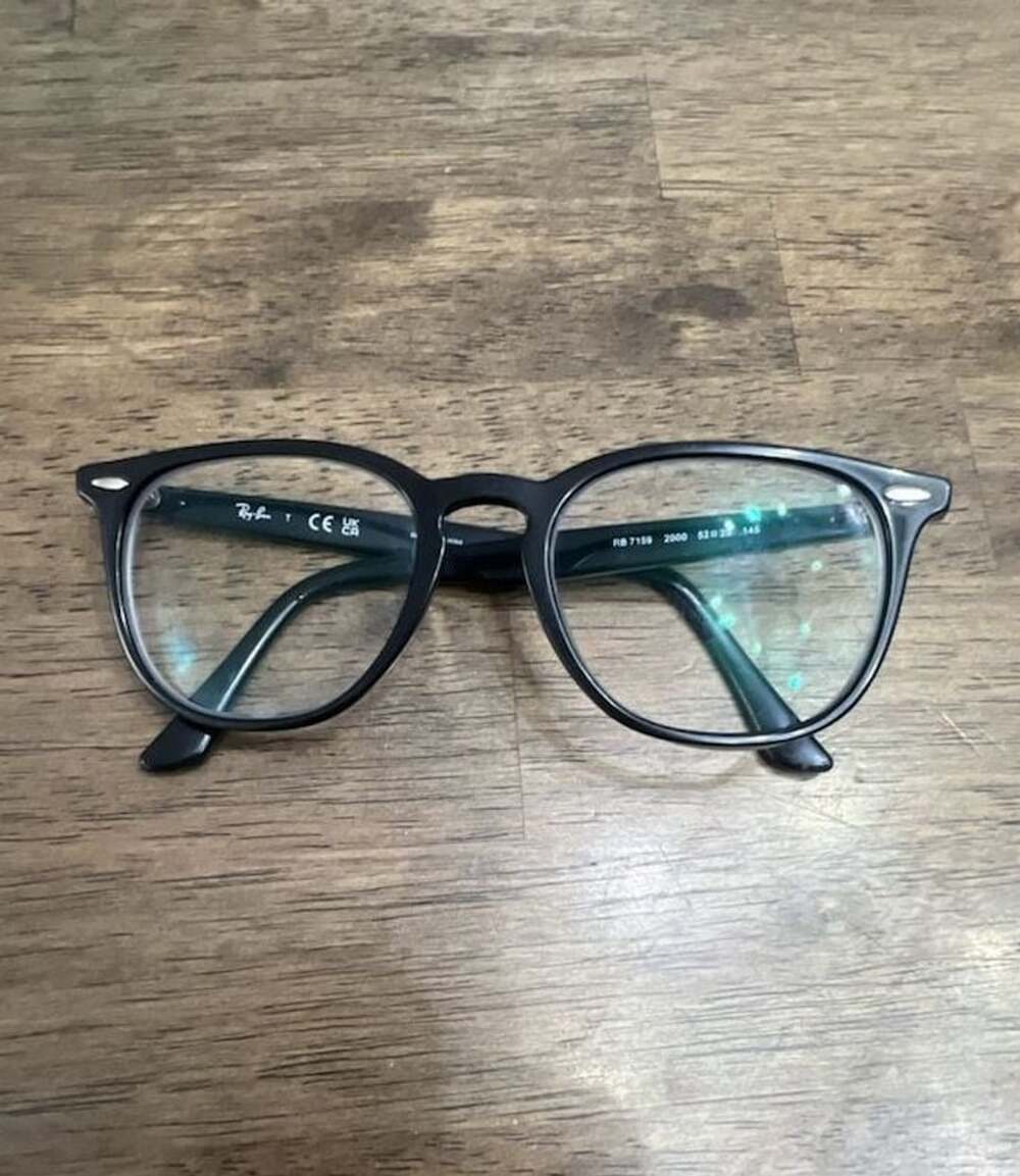Ray-Ban RB7159 2000 Size 52-20-145 Black Eyeglasses Frames